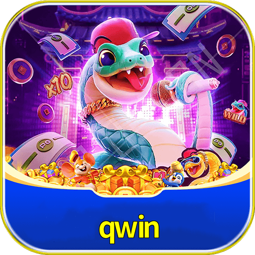 Imagem promocional da qwin mostrando a plataforma e suas vantagens